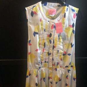 Kate spade  lemon dress NWT retail $199 XL